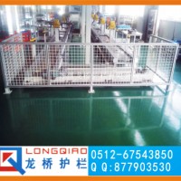 江蘇工作臺鋁合金防護網 工廠流水線防掉落圍欄 訂制隔離網大門