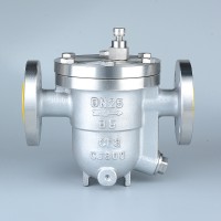 CS41WH-16P自由浮球疏水閥法蘭蒸汽排水不銹鋼