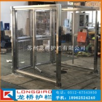 鄭州機器人圍欄 鄭州密孔機器人圍欄 龍橋訂制304不銹鋼圍欄