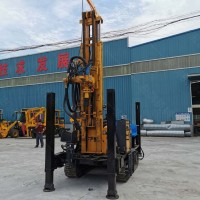 履帶式氣動水井鉆機 鉆孔快氣動水井鉆機 農用水井鉆機廠家