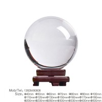 50CM直徑超大號水晶球風水球 辦公室擺件 實力與財富的象征