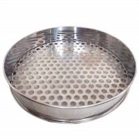 生產(chǎn)底部圓孔不銹鋼分樣篩工廠