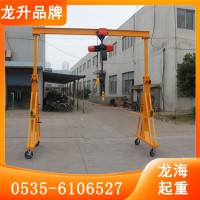 固定式龍門(mén)吊架龍升牌可以用在汽車制造模具鑄造車間嗎