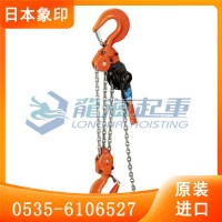 YII-900日本象印手扳葫蘆載重9t,工業(yè)級手扳葫蘆龍海